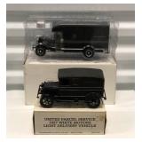 location Ready Dsh028 - Die-Cast UPS Vehicles New in Boxes