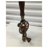 Dsh054 - Vintage Hand-Powered Drill