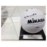 DSH068 - 2005 State Division II Autographed Volleyball w/Case