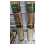 Dsh071 - Pair of Radiance Roll-Up Bamboo Shades - New
