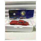 Dsh074 - Franklin Mint 1/24 Scale Little Red Corvette Die-Cast Car w/COA & Box