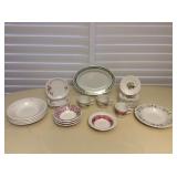 MMT001 Various Vintage Restaurant Ware Dishes
