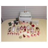 Mmt056 Ceramic Centerpiece & Christmas Ornaments 