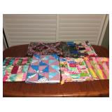 Mmt080 Six Vintage Hawaiian Patchwork Quilt Blankets 