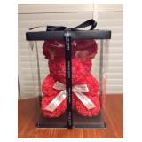 Mmt081 Red Rose Bear