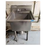 Vfd010 - Stainless Steel Utility Sink 18" W x 18" L x 12" D