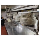 Vfd016 Large Commercial Center Workstation w/Heating Elements & 2-Door Refrigerator