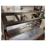Vfd017 SS Commercial Center Workstation Salads w/True Refrigerator