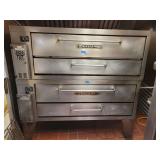Vfd019 - Bakers Pride Model Y802 Commercial Double Pizza Oven