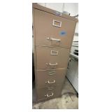 Vfd088 - Four-Drawer Upright Metal Filing Cabinet 