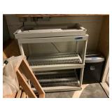 Vfd094 Keter 2-Tier 35.5" X 18:" x 38.5" h Plastic Shelf & Paper Shredder DM12C