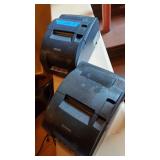  This lot includes 2 Epson Food ticket printer,  model # M188B. In good condition. Needs a little w