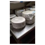 Vfd112 - Eighty-Seven 12" Ceramic Dinner Plates & Eight 11" Shallow Bowls/Plates