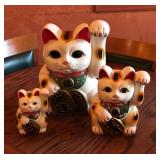 Vfd124 - Maneki Neko Trio