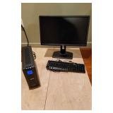 Vfd139 - Dell 24" Monitor, Keyboard & APC Digital Battery
