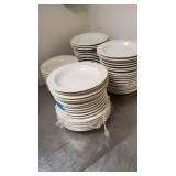 Vfd148 - Fifty-two 9" Ceramic Shallow Bowl/Plates