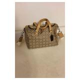 Pks017 - Genuine 11" x 6" x 8" Coach Handbag/Tote