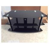 Pks041 - Multi-Level Glass TV Stand 24" h x 45.5" w x 18" d