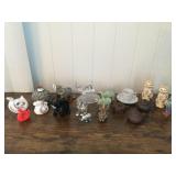 Pks046 Miniature Chinese Clay Teapots, Elephant Figurines. Porcelain & More!