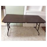 PKS051 - Five-Foot Folding Pressboard Table 29" h x 30" d x 5