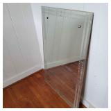 Pks053 - Large 24" x 0.25" x 36" Wall Mirror w/Etching