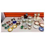 PST073 - Large Collection of Vintage Demitasse Cups & Saucers, Lenox & More - See Photos