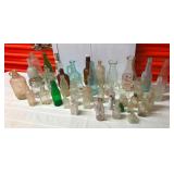 PST512 - A Lot of Vintage Bottles - Milk, Medicine, Ink, Soda, Liquors & More - See Photos!