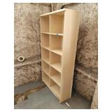 Ais021 Book Shelf/Compartment Presswood Storage Unit 37.5"w x 71.5h" x 13.75"d