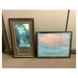 Ais023 Two Framed Prints - Inspirational