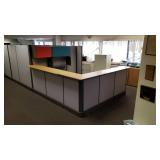 Ais025 - Three-Sided Modular Cubicle 7