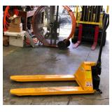 Ais053 - Uline H-1785 Scissor Lift Pallet Jack