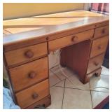 AIS063 - Custom Made Maple Wood Desk