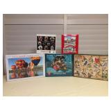 Amf061 Five Fun Jigsaw Puzzles