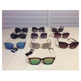 Amf088 Ten Pairs Of New Women’s Sunglasses 