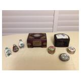 Amf115 Chinese Shard Boxes, Snuff Bottles & Jewelry Box