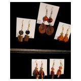 IML700 -Five Pairs of Beautiful Myrna Lee Chang Earrings 