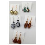 IML711 - Another Five Pairs of Designer Myrna Lee Chang Earrings
