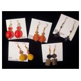 IML717 - Myrna Lee Chang Earrings - Five Pairs of Dangling Beauties