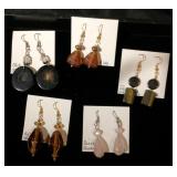 IML719 - Five Pairs of Exquisite Myrna Lee Chang Earrings