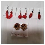 IML728 - Four Pairs of Dazzling Earrings from the Myrna Lee Chang Collection