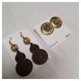IML737 - Two Pairs of Earrings From The Myrna Lee Chang Collection