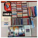 IML802 - Vintage Cassette Music Tapes, CDs, DVD Series, VHS Video Tapes & More - Going Waaaay Back!