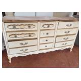 WWS016 - Vintage Bonnet by Sears French Provincial Bedroom Dresser