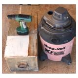 WWS066 - Shop Vac + Powermate Cordless Drill