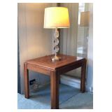 PSM010 - Solid Wood Table & UL Luminaire