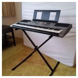 AAE014 - Yamaha PSR-E353 Keyboard w/Music Sheet Stand & Foldable Keyboard Stand
