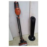 AAE016 - Shark Rocket Vacuum & Holmes Tower Fan