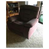 AAE037 - Suede Rocking Recliner