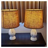 AAE039 - Pair of "Almost" Vintage Lamps