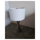 AAE055 - Another Silver Finish Lamp w/Lamp Shade